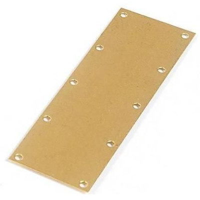 OCCRE Destička mosazná 47x16x0.3mm (10)