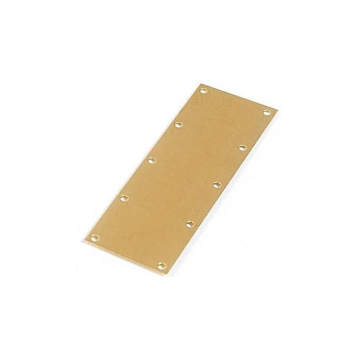 OCCRE Destička mosazná 47x16x0.3mm (10)