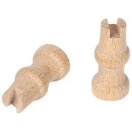OCCRE Podpěra modelu dřevěná, kulatá pr.22x45mm (2)