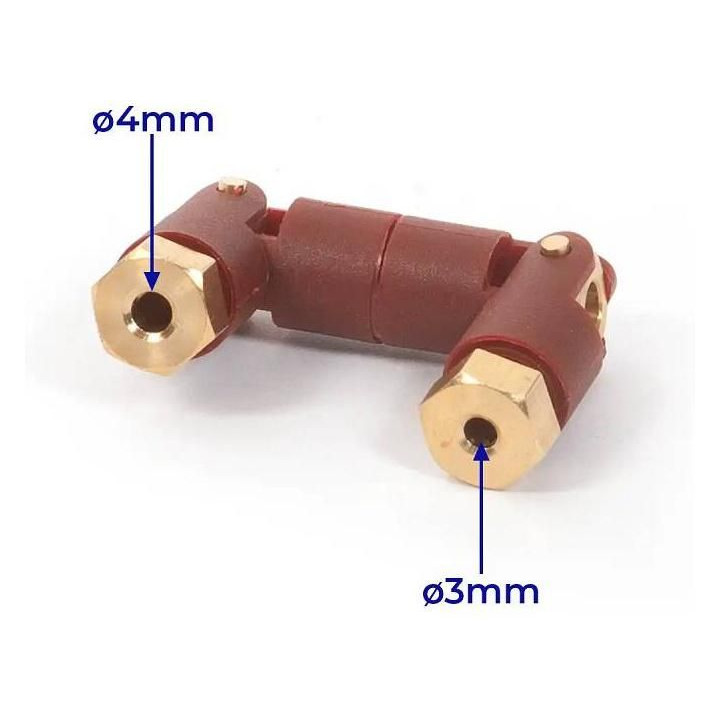 OCCRE Kardan dvojitý 3/4mm