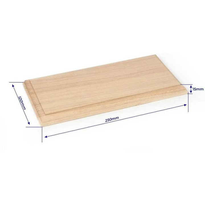 OCCRE Deska stojánku lodi dubová 250x120mm