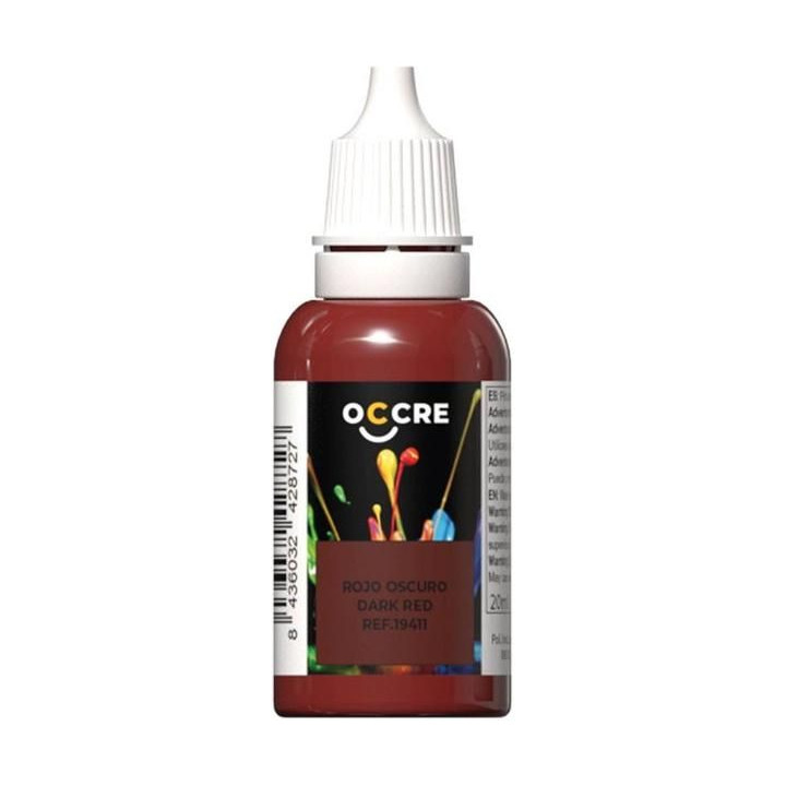 OCCRE Ocolor tmavě červená 20ml