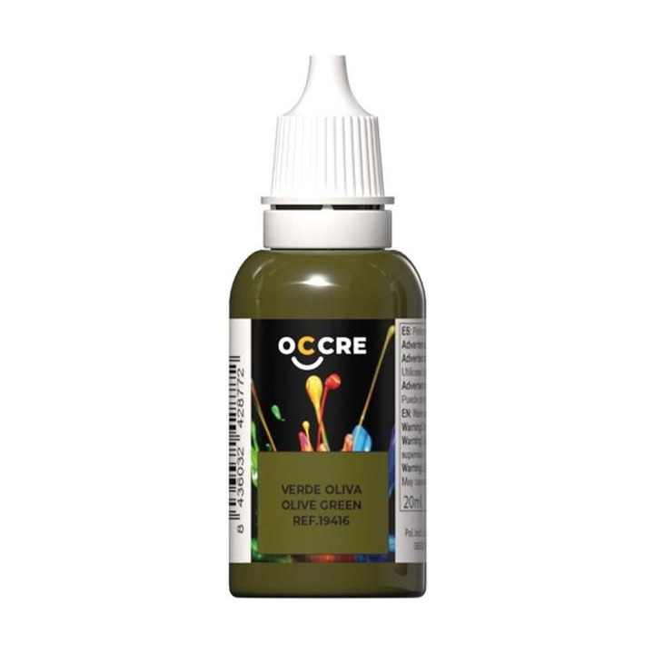 OCCRE Ocolor olivově zelená 20ml