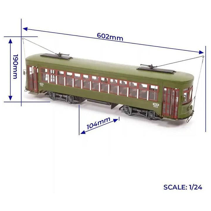 OCCRE Tramvaj New Orleans 1:24 kit