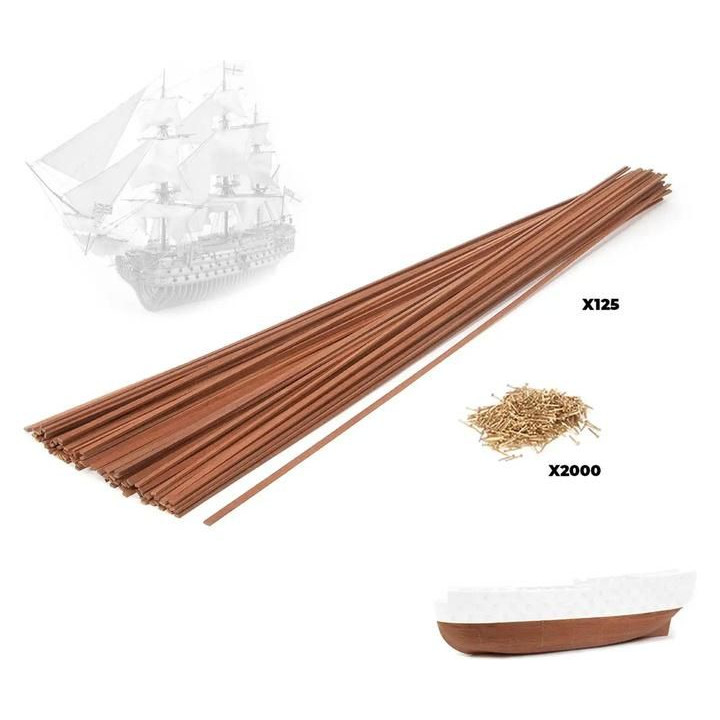 OCCRE HMS Victory 1:87 - plankování trupu