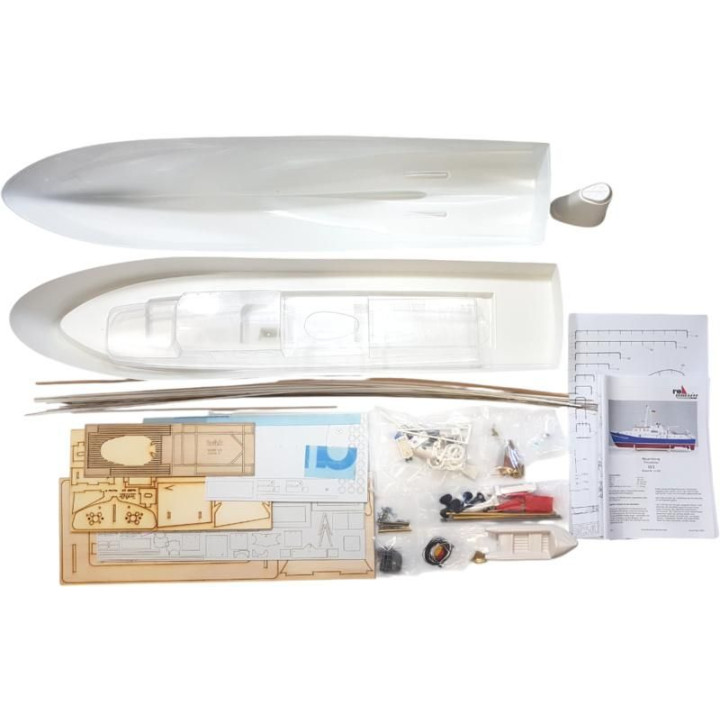 ROMARIN Policejní člun W3 s doplňky 1:25 kit