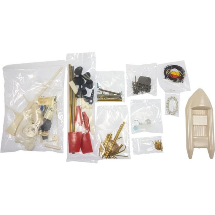 ROMARIN Policejní člun W3 s doplňky 1:25 kit