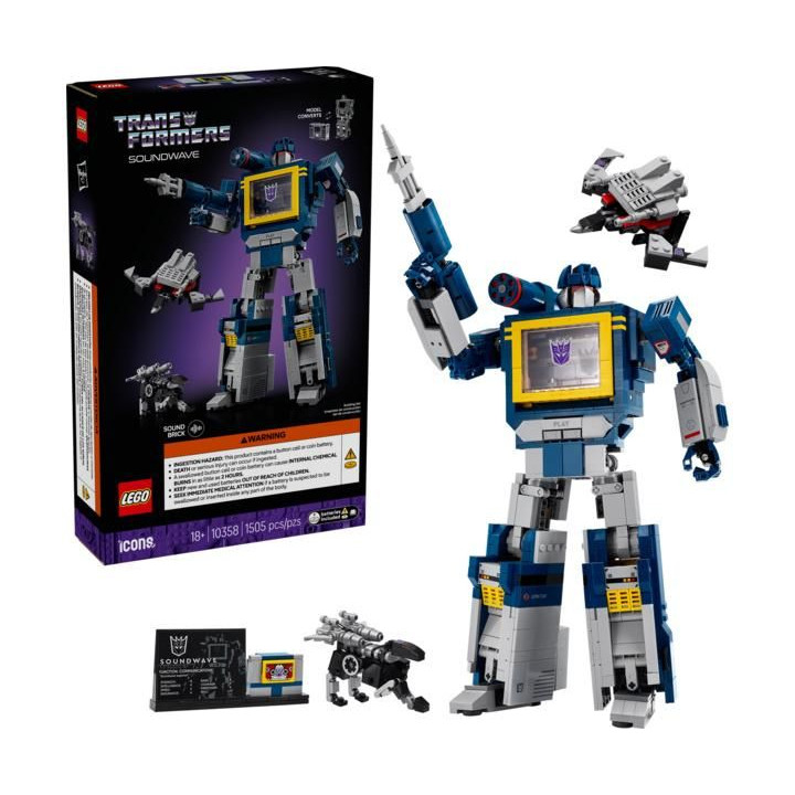 LEGO Icons - Transformers: Soundwave