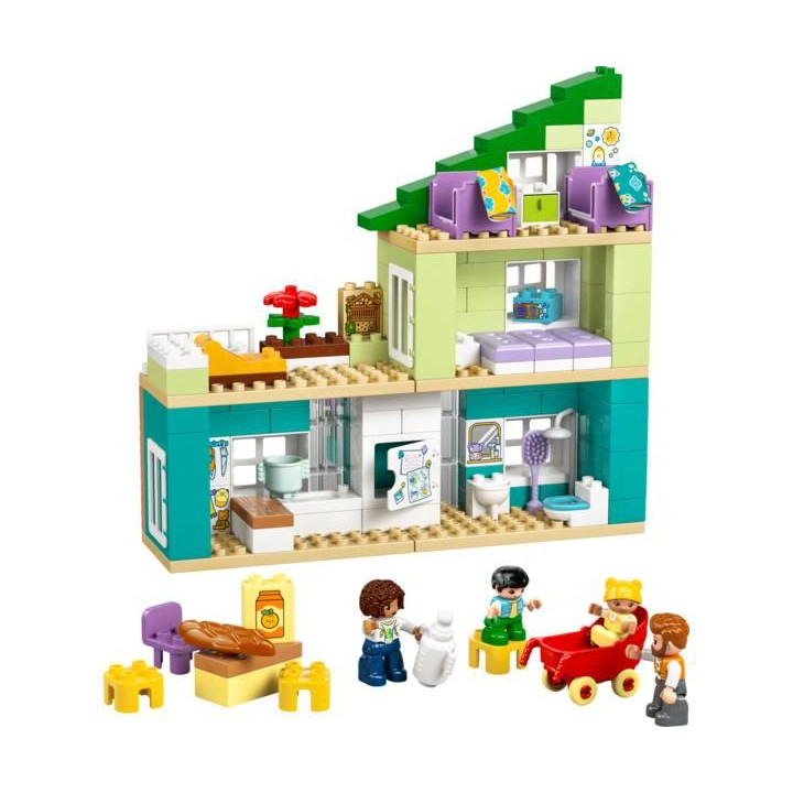 LEGO DUPLO - Moderní rodinný dům 3 v 1 s figurkami