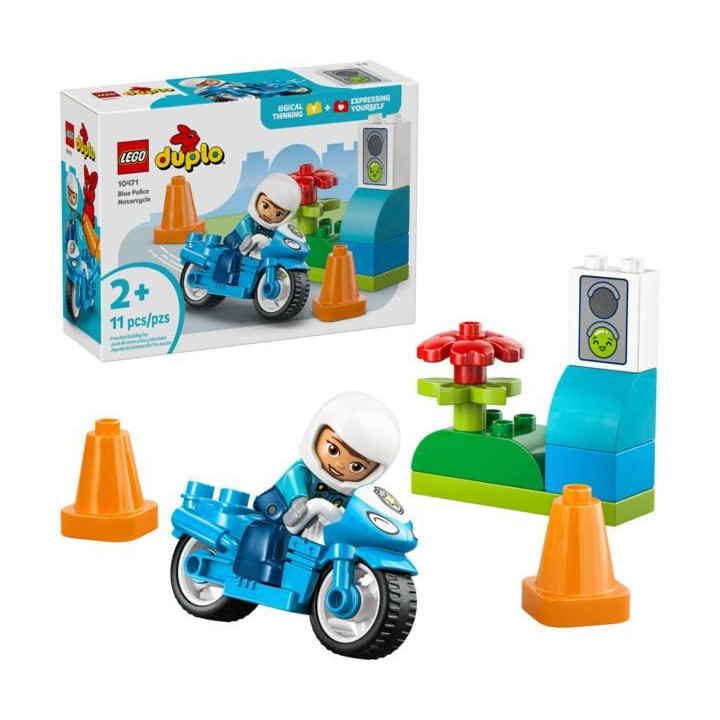 LEGO Friends - Modrá policejní motorka