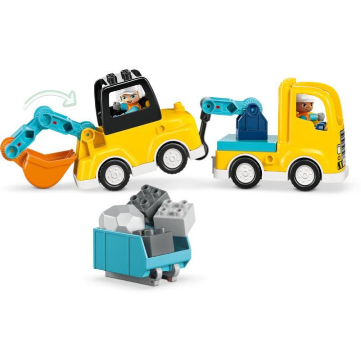 LEGO DUPLO - Vozidla na stavbě 3 v 1