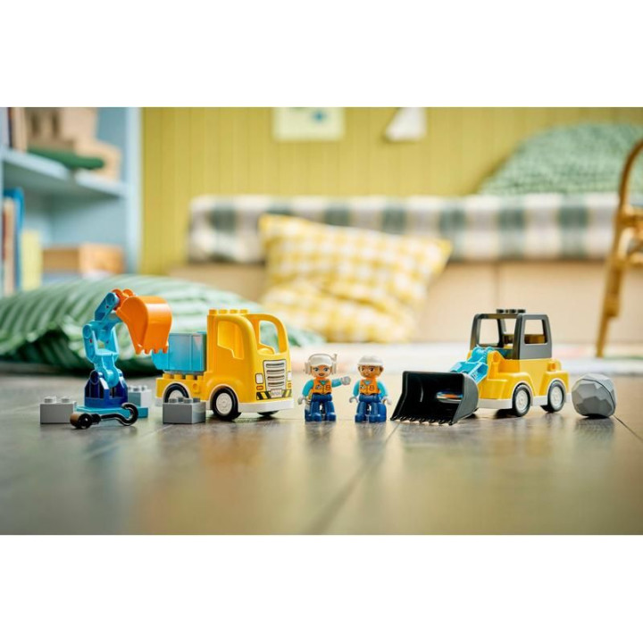 LEGO DUPLO - Vozidla na stavbě 3 v 1