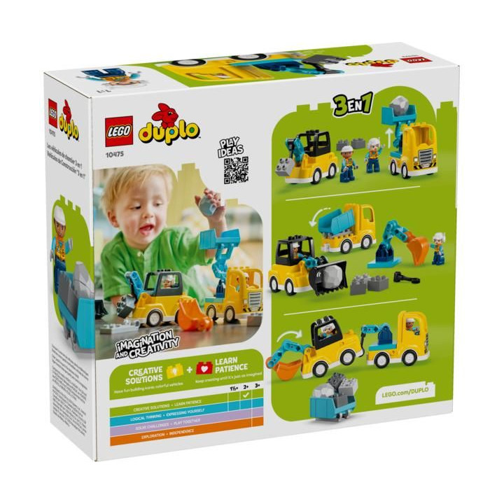 LEGO DUPLO - Vozidla na stavbě 3 v 1