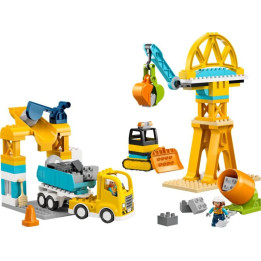 LEGO DUPLO - Staveniště a vozidla 3 v 1