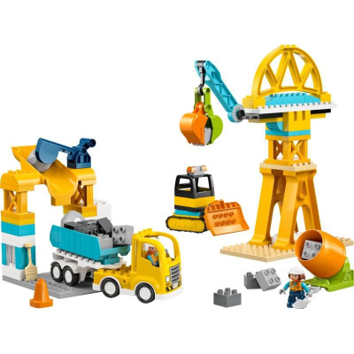 LEGO DUPLO - Staveniště a vozidla 3 v 1