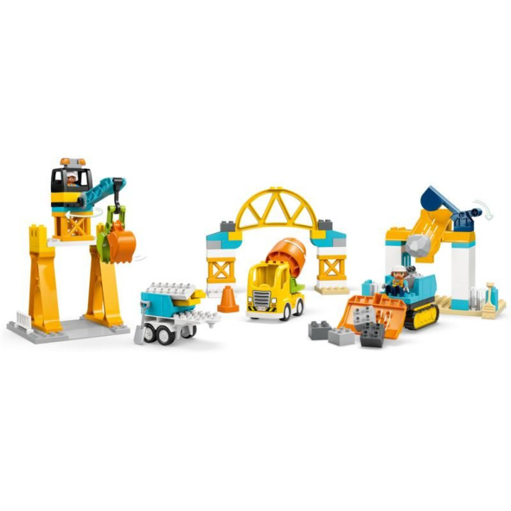 LEGO DUPLO - Staveniště a vozidla 3 v 1