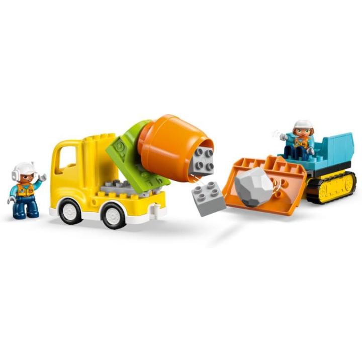 LEGO DUPLO - Staveniště a vozidla 3 v 1