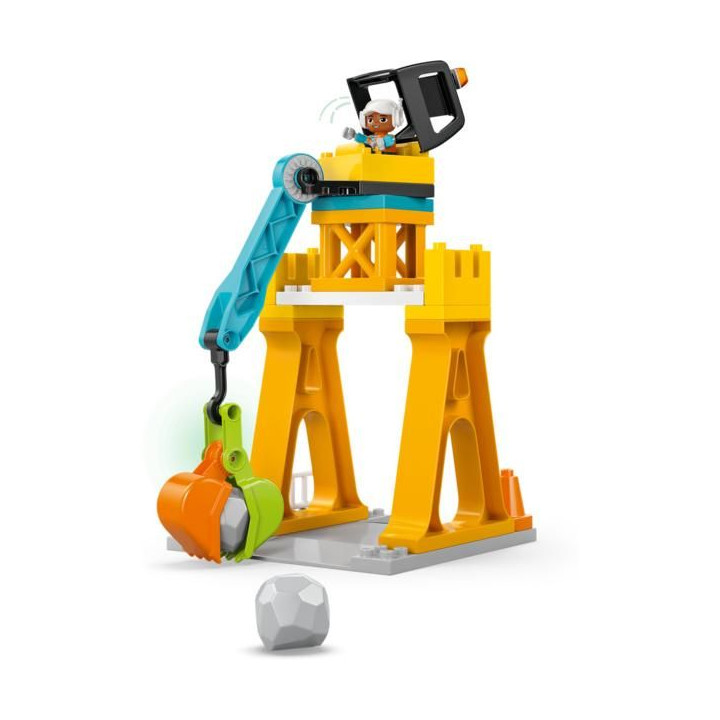 LEGO DUPLO - Staveniště a vozidla 3 v 1