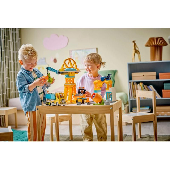 LEGO DUPLO - Staveniště a vozidla 3 v 1
