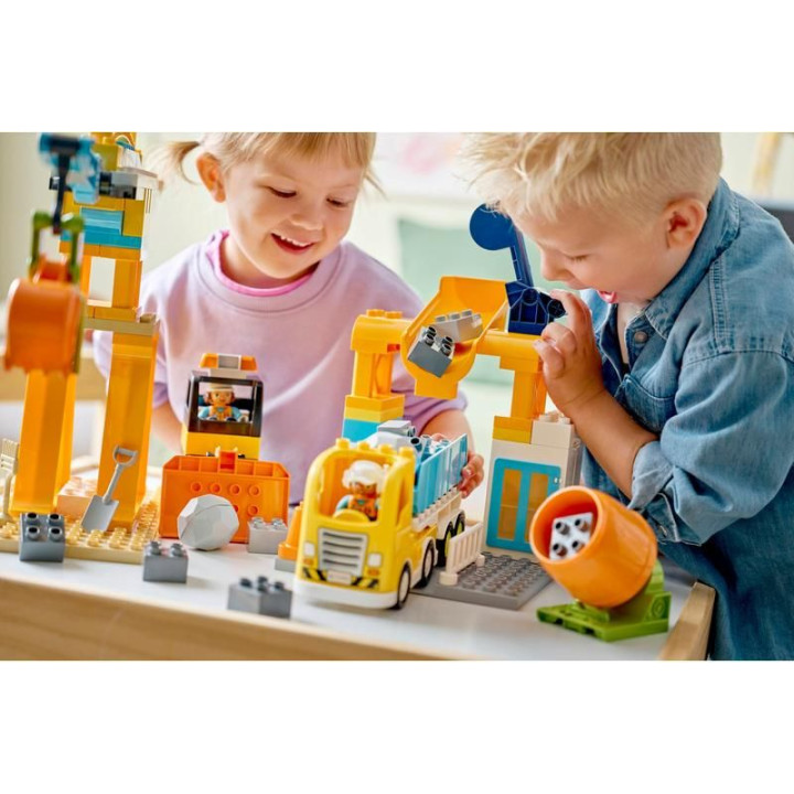 LEGO DUPLO - Staveniště a vozidla 3 v 1