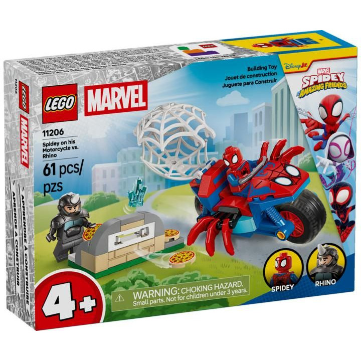 LEGO Friends - Spidey na motorce vs. Rhino