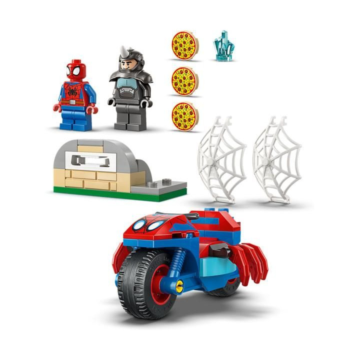 LEGO Friends - Spidey na motorce vs. Rhino