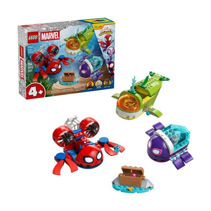 LEGO Marvel - Spidey a jeho úžasní přátelé - Spidey: Podmořská vozidla
