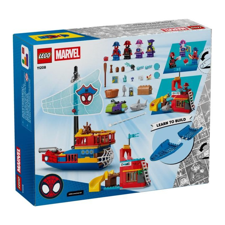 LEGO Marvel - Spidey a jeho úžasní přátelé - Pirátská loď Spideyho týmu