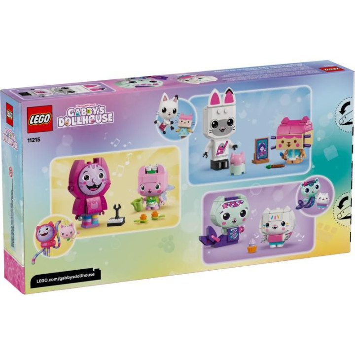 LEGO Gábinin kouzelný domek - Gábi a kočičí kamarádi z kostek