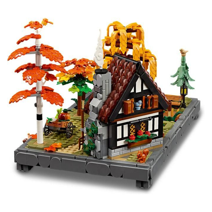 LEGO Icons - Chata a podzimní zahrada