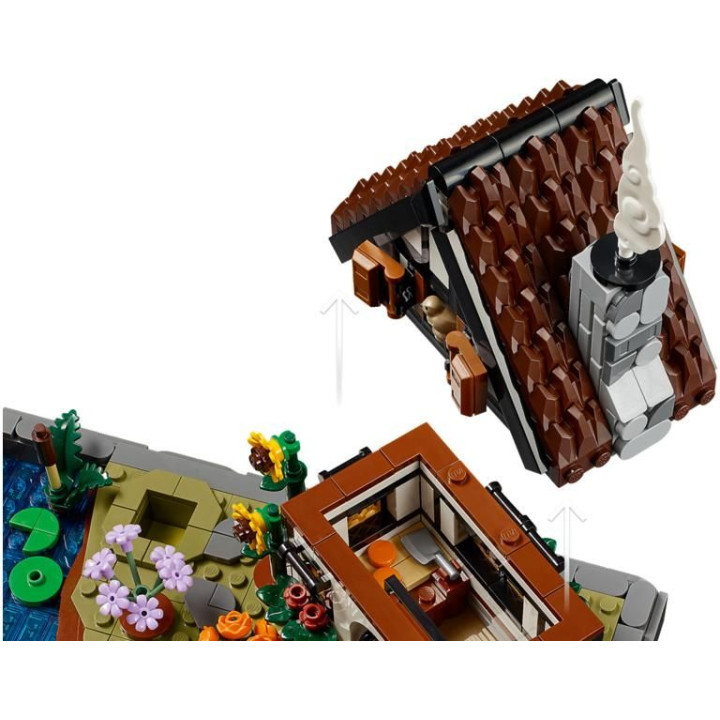 LEGO Icons - Chata a podzimní zahrada