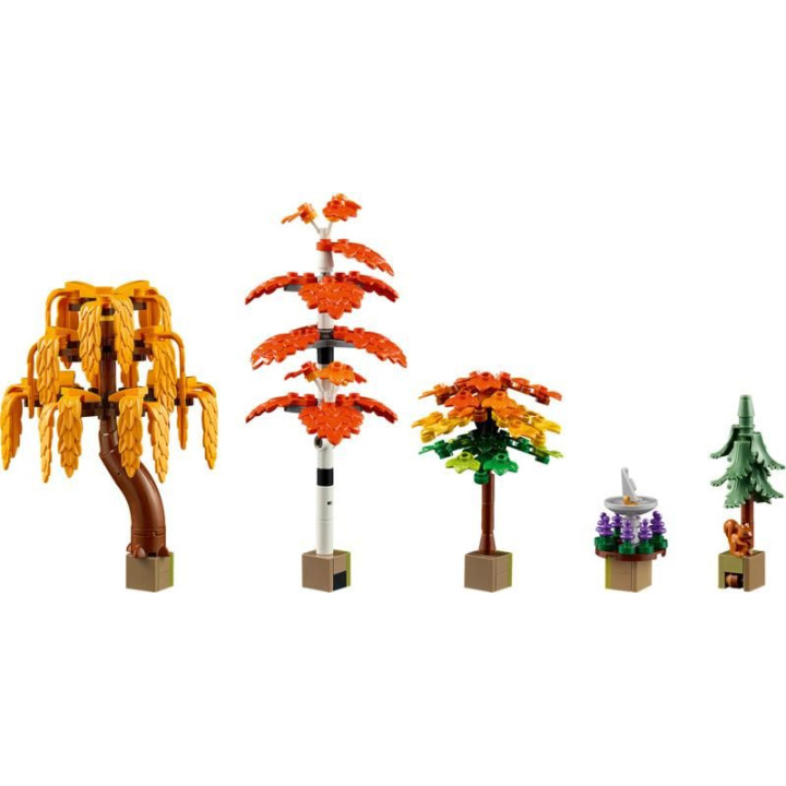 LEGO Icons - Chata a podzimní zahrada