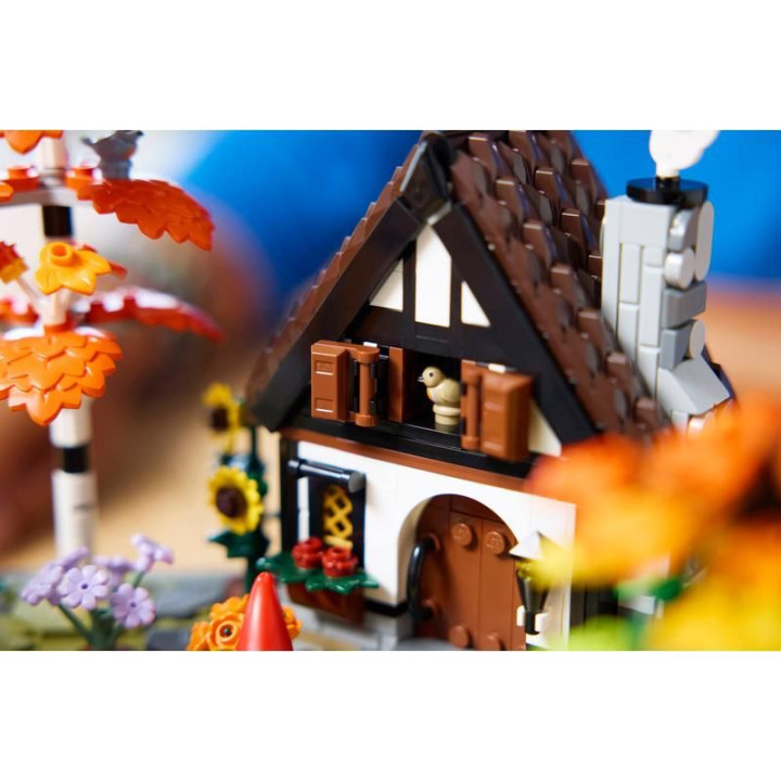 LEGO Icons - Chata a podzimní zahrada