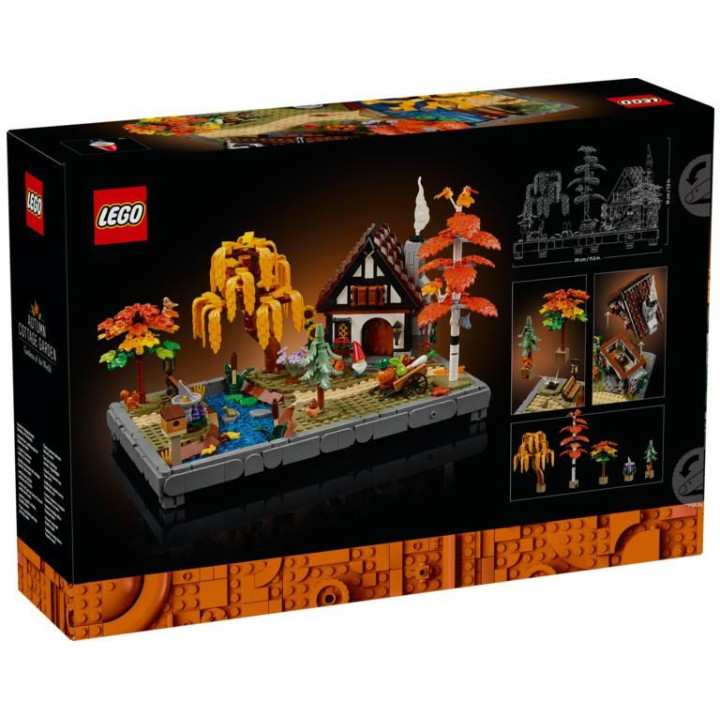 LEGO Icons - Chata a podzimní zahrada
