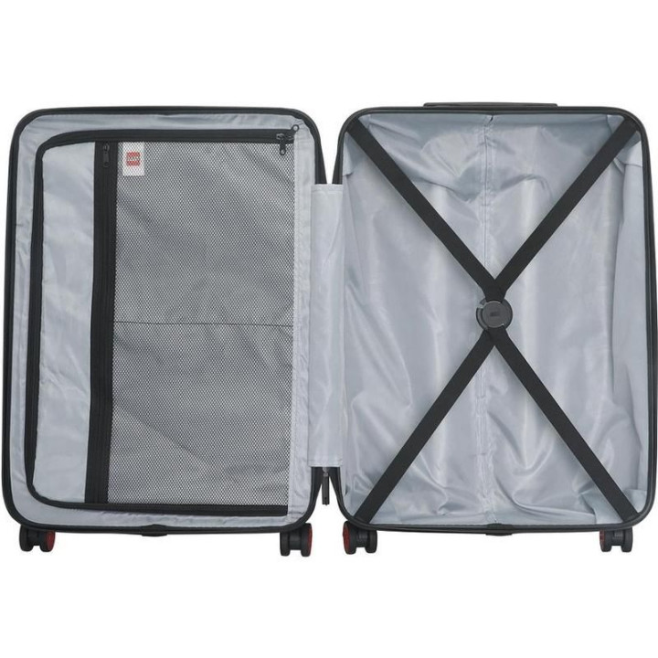 LEGO Luggage Cestovní kufr Urban 3 dílný set - černý/tmavě šedý