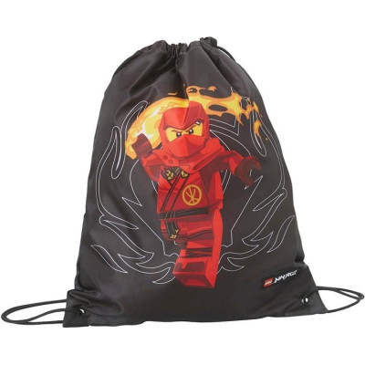 LEGO pytlík na přezůvky - Ninjago Red