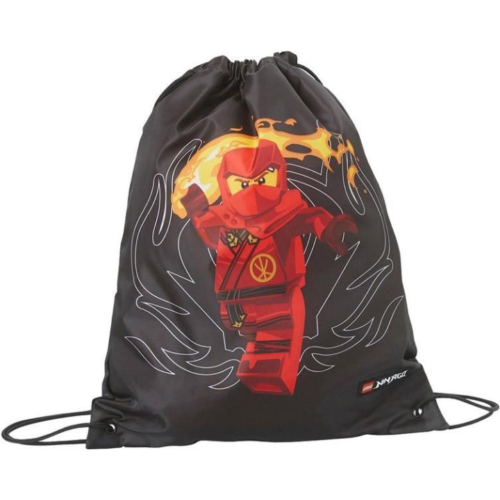 LEGO pytlík na přezůvky - Ninjago Red