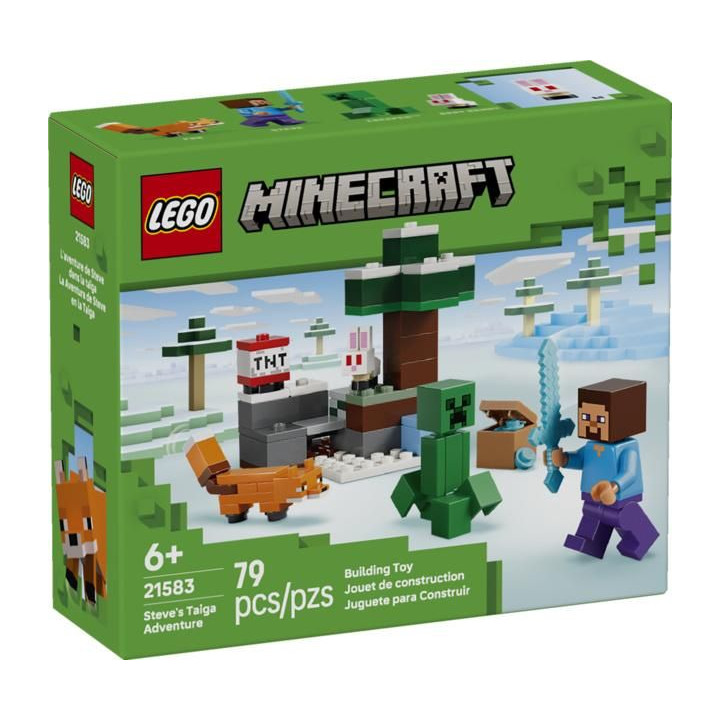 LEGO Minecraft - Steve a dobrodružství v tajze