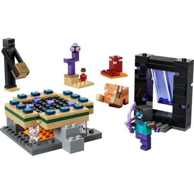 LEGO Minecraft - Cesta portálem do Netheru a Endu