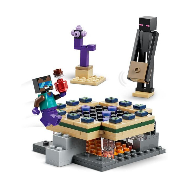 LEGO Minecraft - Cesta portálem do Netheru a Endu