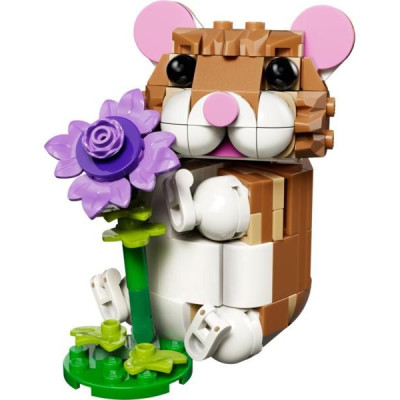 LEGO Creator - Roztomilý křeček s květinou