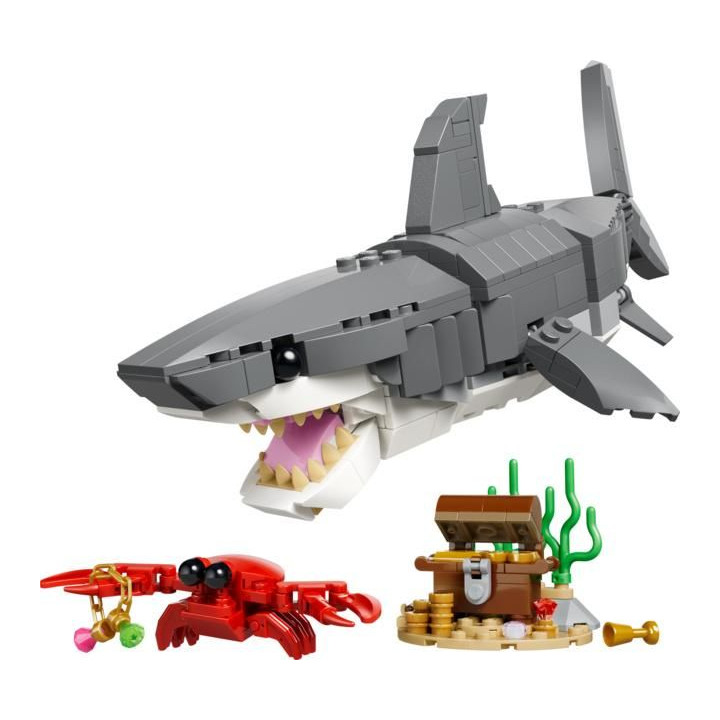 LEGO Creator - Divoký žralok a truhla s pokladem