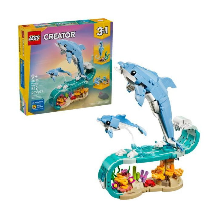 LEGO Creator - Mořští živočichové: Krásní delfíni