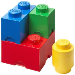 Nechte své děti uklízet s úsměvem a LEGO úložnými boxy Multi-Pack. Designový doplněk, pro který najdete nejedno využití, tak ukažte vaší tvořivost s tímto netradičním úložným prostorem.
