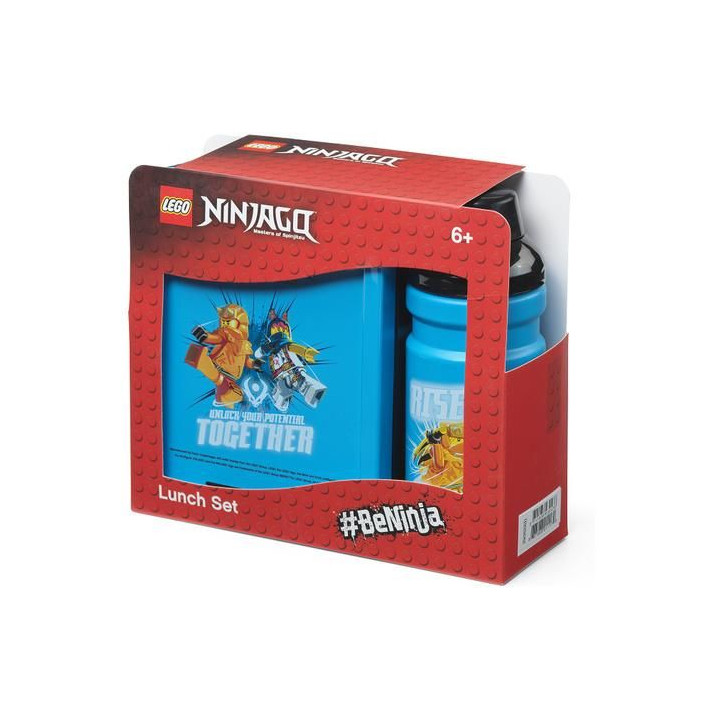 LEGO svačinový set - Rocket modrý/zelený