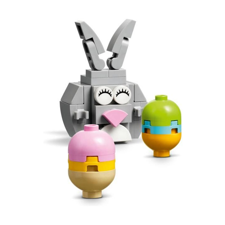 LEGO Iconic - Velikonoční zajíček, kuřátko a sběr vajíček