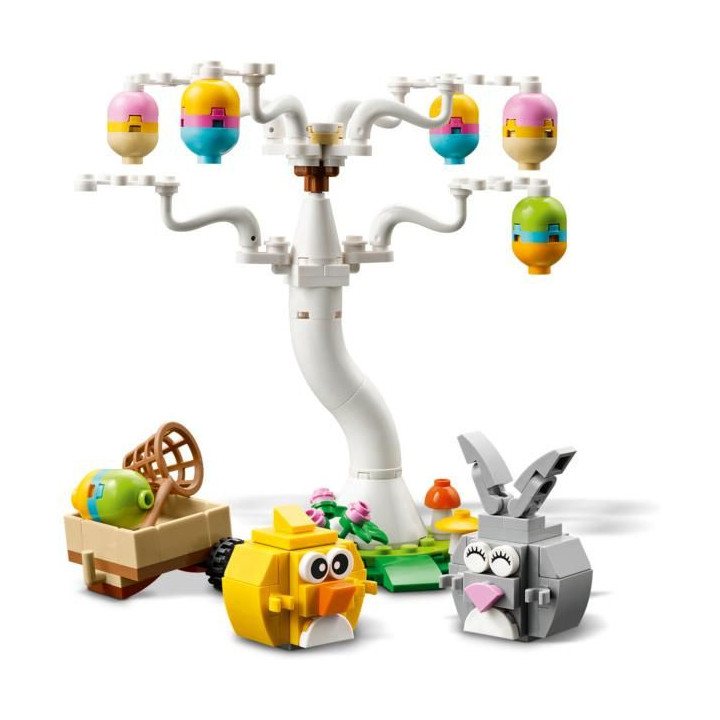 LEGO Iconic - Velikonoční zajíček, kuřátko a sběr vajíček