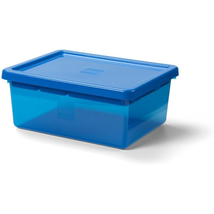 LEGO úložný box s organizérem červený