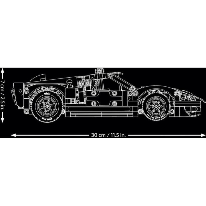 LEGO Technic - Závodní auto 1966 Ford GT40 MKII