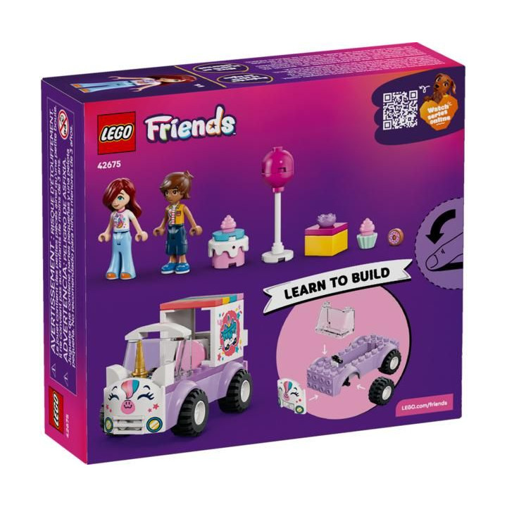 LEGO Friends - Jednorožčí donáškové auto s dortem